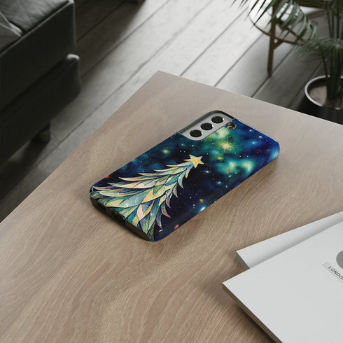 Christmas Tree On a Sky Full of Stars - Impact Resistant Phone Case
